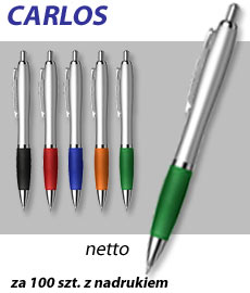 długopisy reklamowe CARLOS