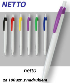 długopisy reklamowe NETTO