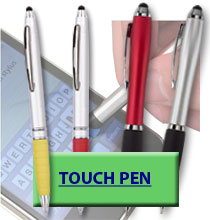 długopisy reklamowe z gumką do ekramnów